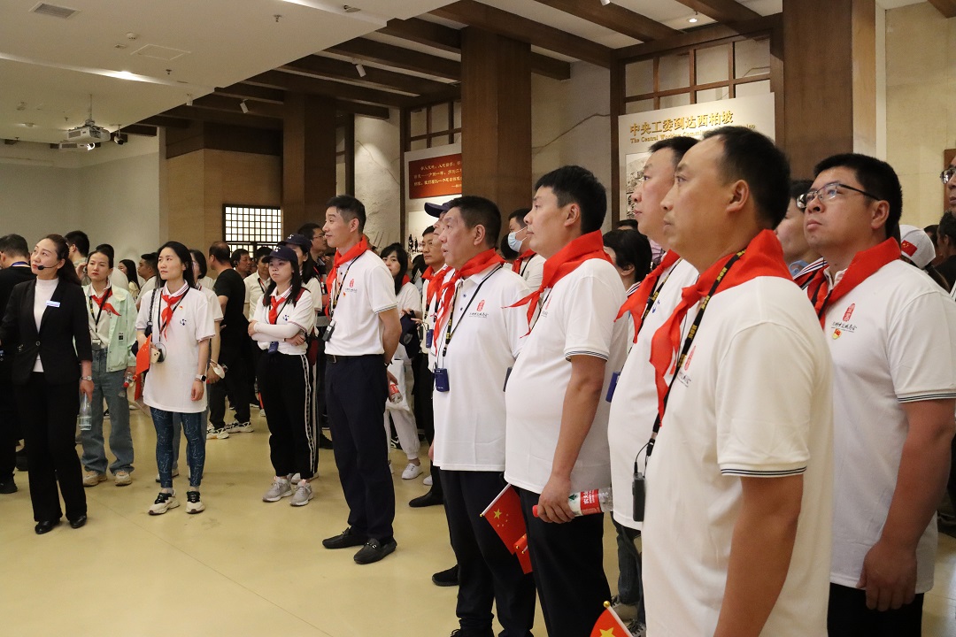 学思想、强党性、重实践、建新功 郑州市盐城商会组织企业家赴西柏坡开展主题教育活动(图1) 西柏坡2.jpg