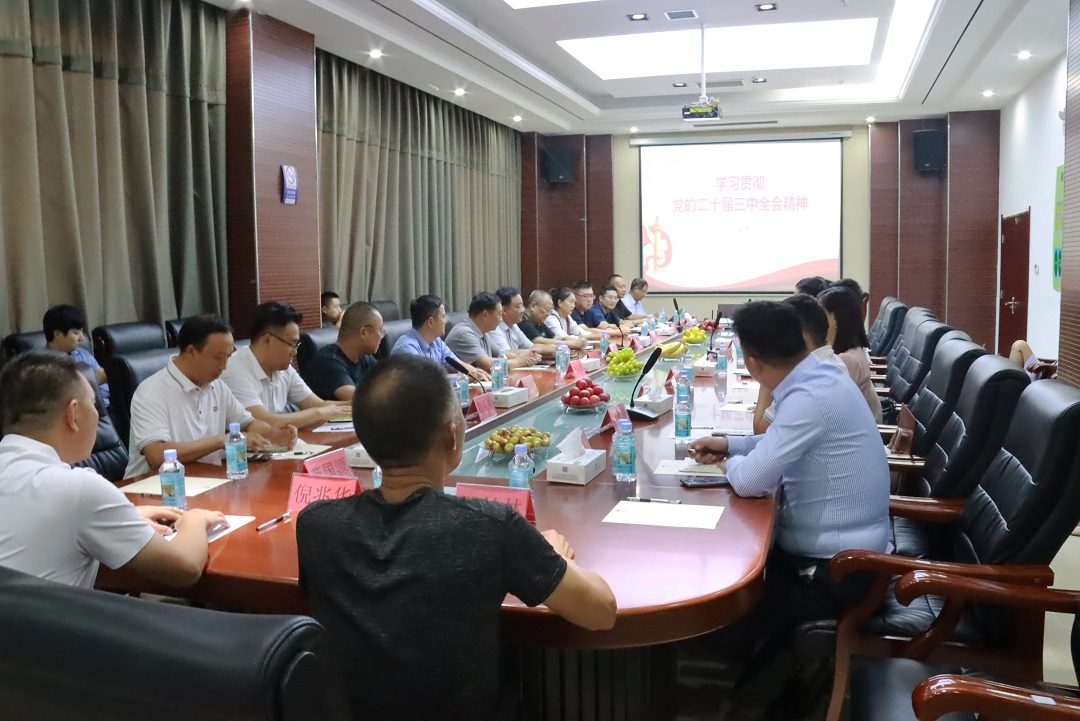 河南省政府参事、省政府研究中心原主任王永苏调研盐城商会企业并解读党的二十届三中全会精神(图1) 河南省政府参事、省政府研究中心原主任王永苏调研盐城商会企业并解读党的二十届三中全会精神(图1)