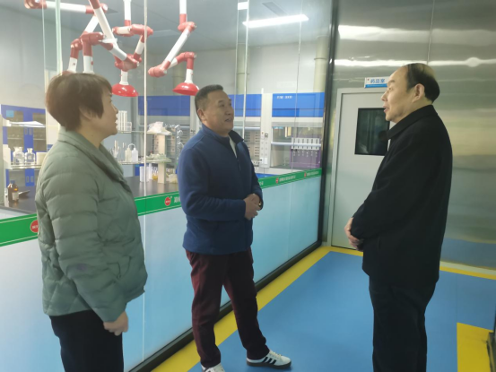 深入调研  筑牢安全生产关口(图1)