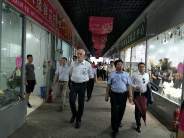 惠济区工商联会员企业迎一带一路经济访华团参访(图1)