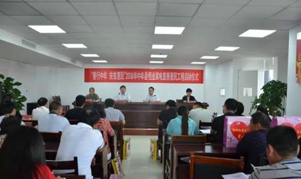 中牟县工商联：善行中牟  扶贫惠民(图1)