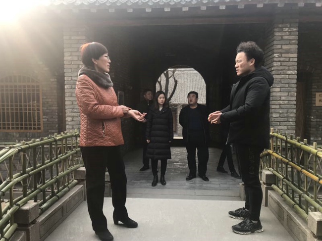 惠济区政协副主席、工商联主席肖丰逸调研登封市杨家门村禅心居特色村落项目(图2)