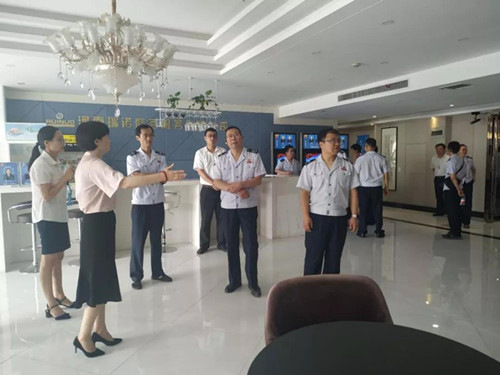 管城区税务局各支部领导今日莅临工商联副会长企业河南瑞诺商务服务有限(图2)