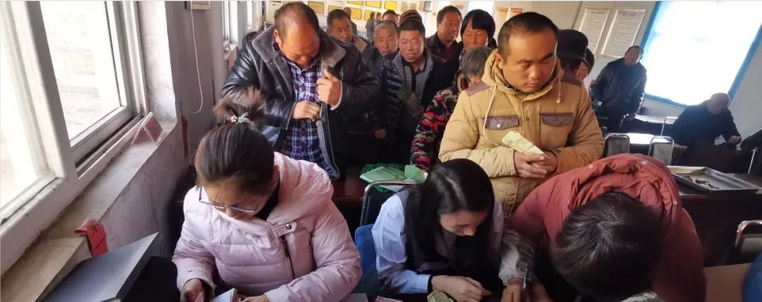 中牟县黄店镇举行扶贫甘薯种植收益金发放仪式(图4)