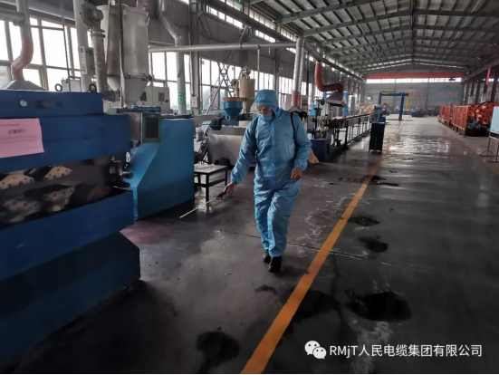 巩义市工商联会长企业人民电缆集团有序复工 持续防疫(图5) 巩义市工商联会长企业人民电缆集团有序复工 持续防疫(图5)