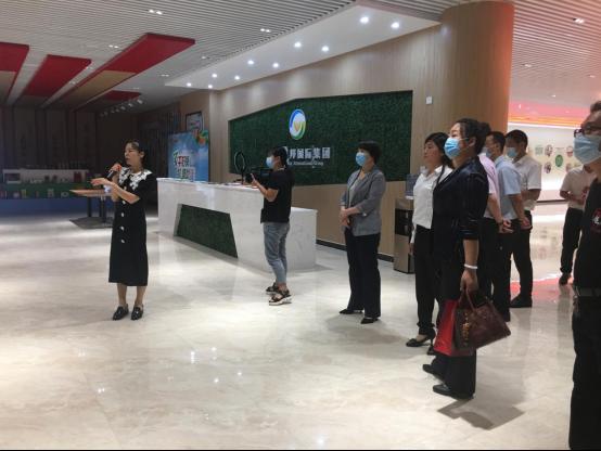 中牟县工商联观摩调研万邦党建工作(图1) 中牟县工商联观摩调研万邦党建工作(图1)